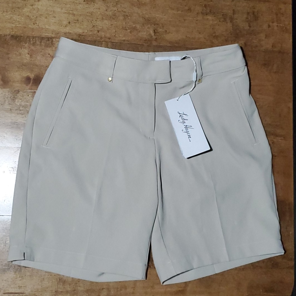 Khaki Golf or Tennis shorts